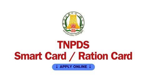 smart ration card pdf download|tnepds smart card download.